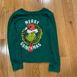 Girls size 10/12 - Grinch Christmas long sleeve